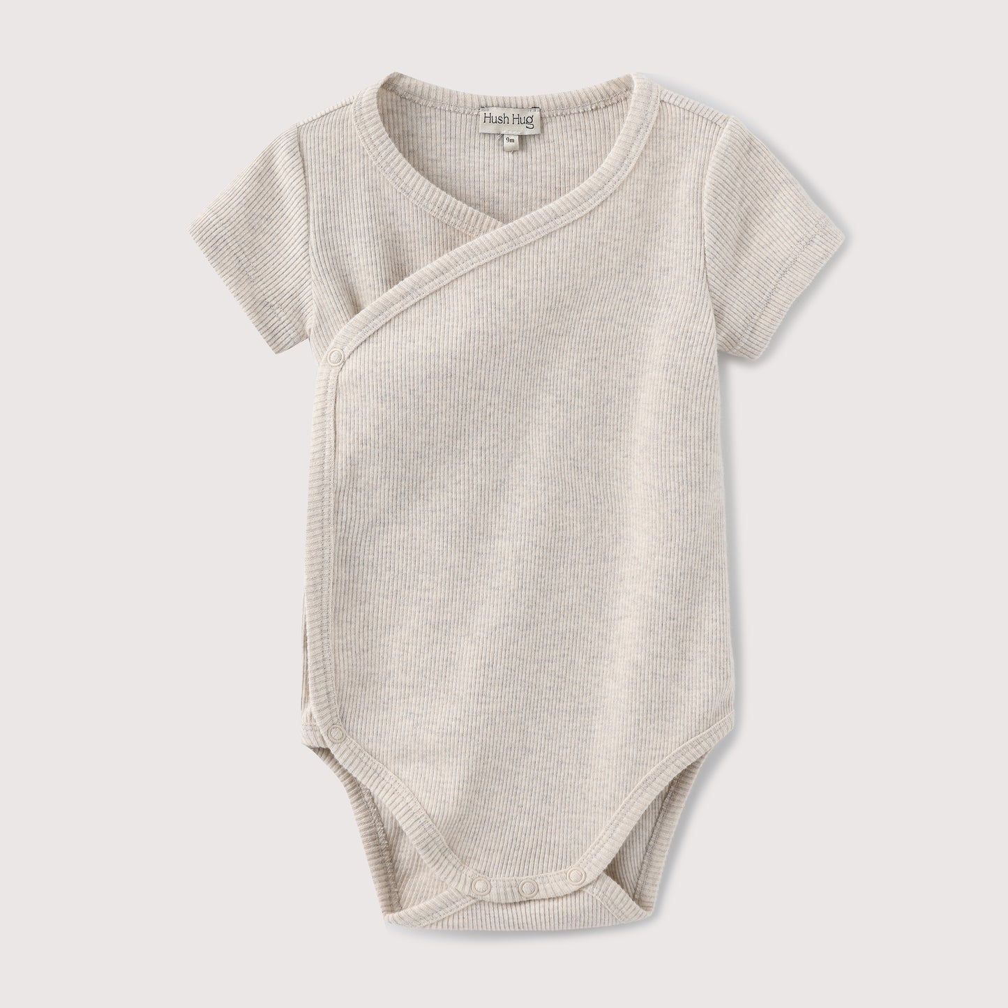 RIBBED SHORT SLEEVE BODYSUIT