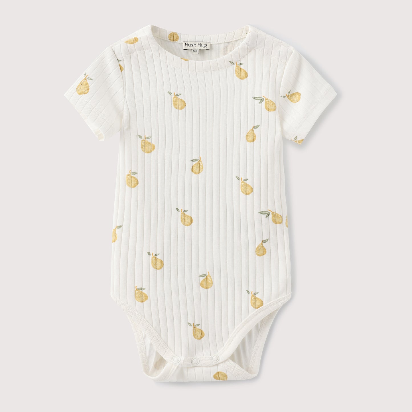 PEAR PRINT SHORT SLEEVE BODYSUIT