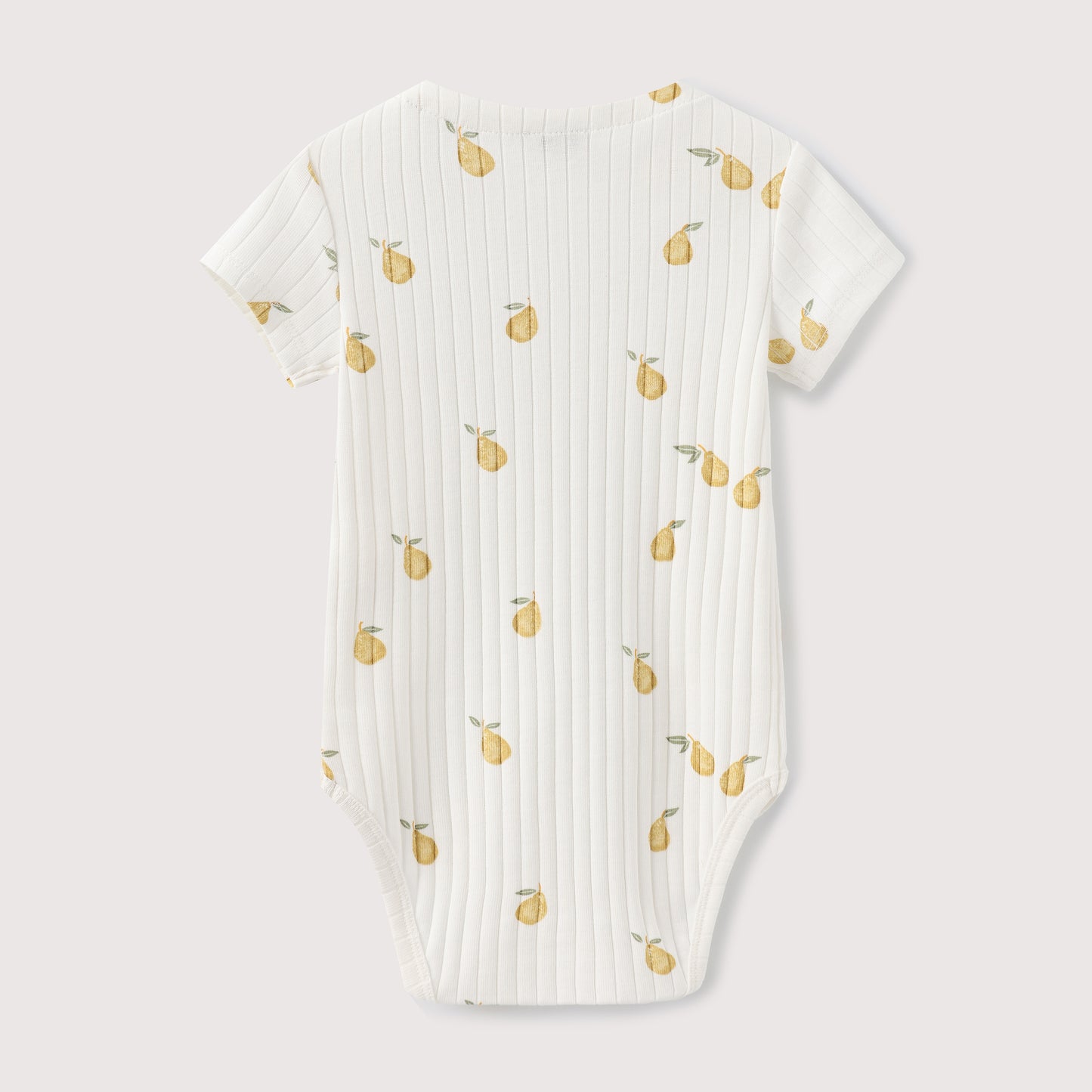 PEAR PRINT SHORT SLEEVE BODYSUIT