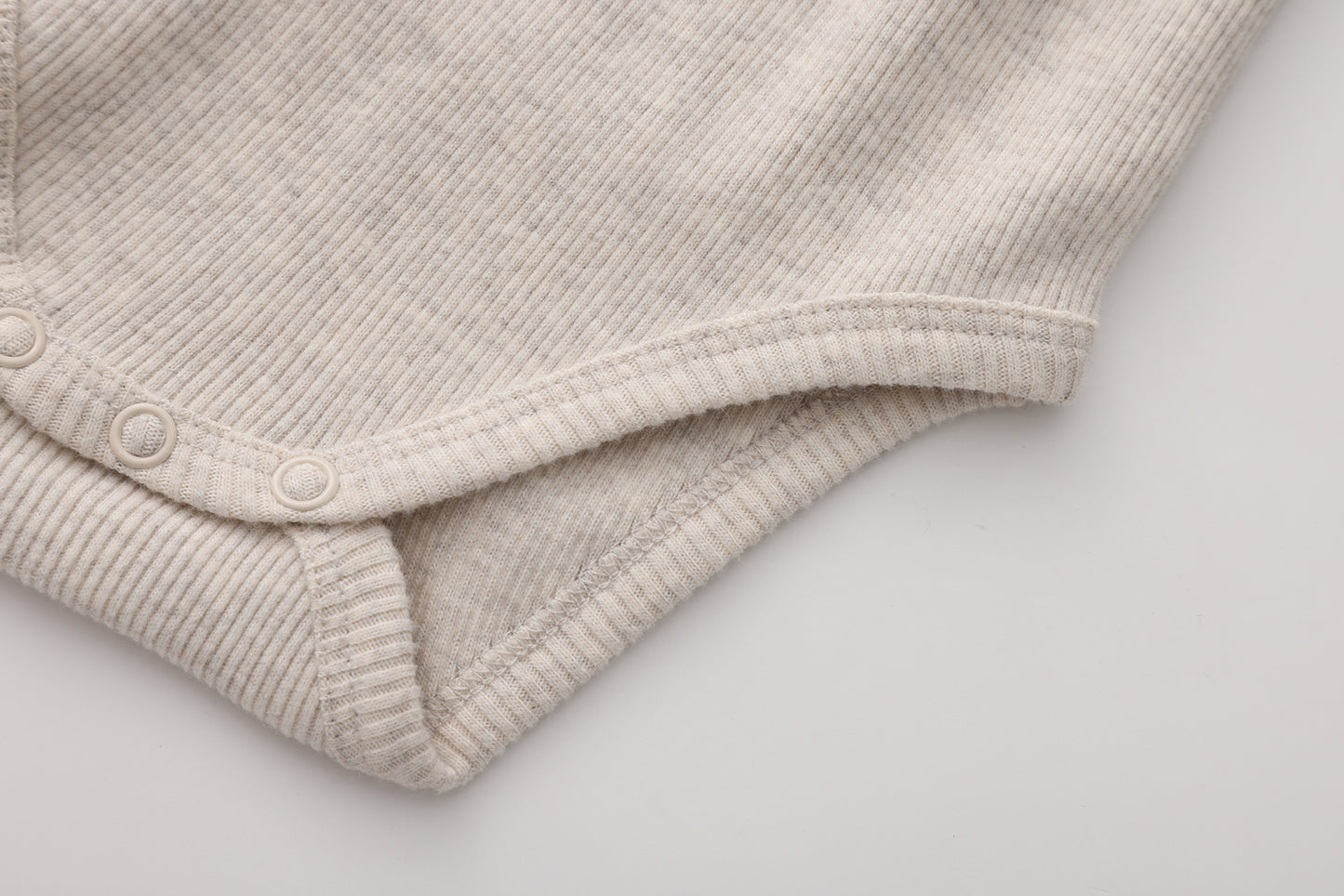 RIBBED SHORT SLEEVE BODYSUIT