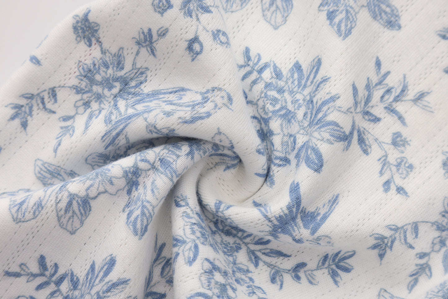FLOWER PRINT SHORT SLEEVE BODYSUIT