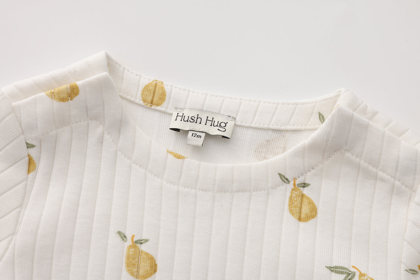 PEAR PRINT SHORT SLEEVE BODYSUIT