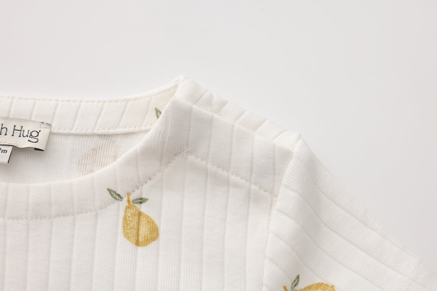 PEAR PRINT SHORT SLEEVE BODYSUIT