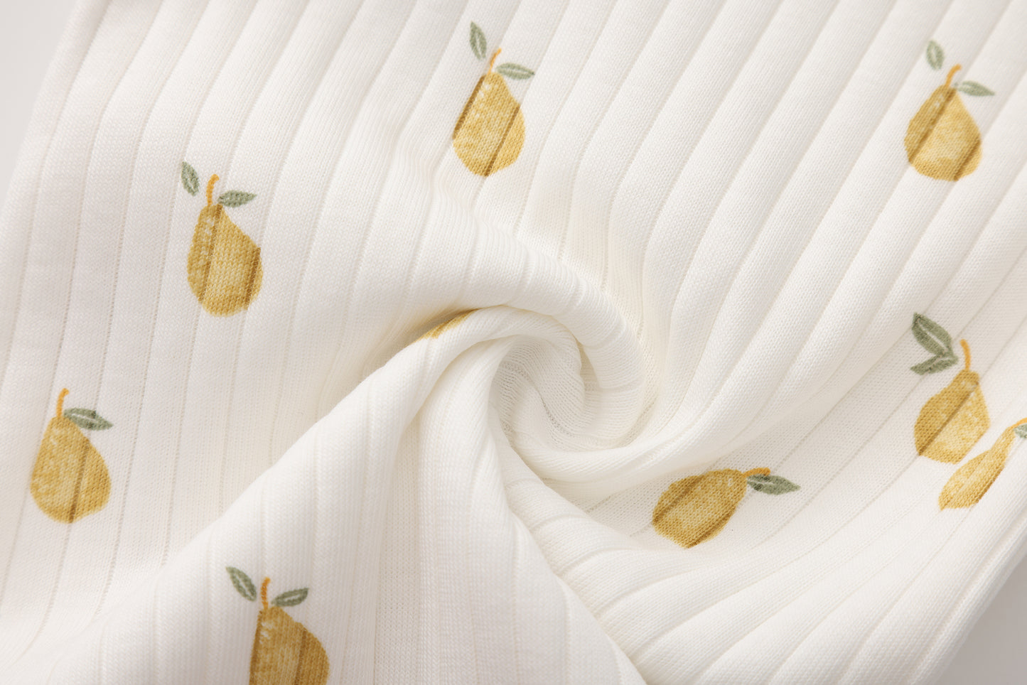 PEAR PRINT SHORT SLEEVE BODYSUIT