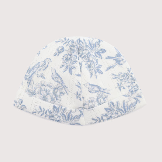 FLOWER PRINT BONNET
