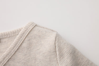 RIBBED LONG SLEEVE SHIRT