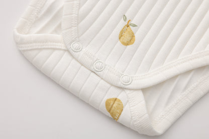 PEAR PRINT SHORT SLEEVE BODYSUIT