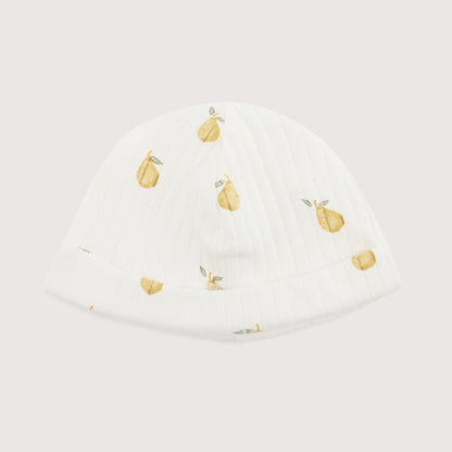 PEAR PRINT HAT