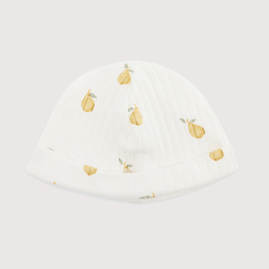 PEAR PRINT HAT