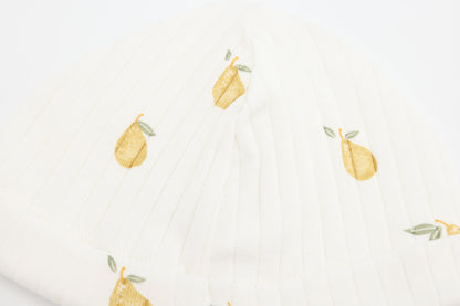PEAR PRINT HAT