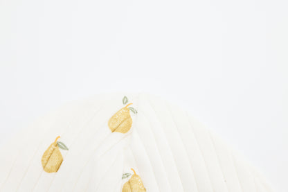 PEAR PRINT HAT