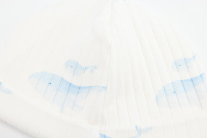 WHALE PRINT BONNET