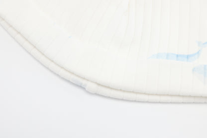 WHALE PRINT BONNET