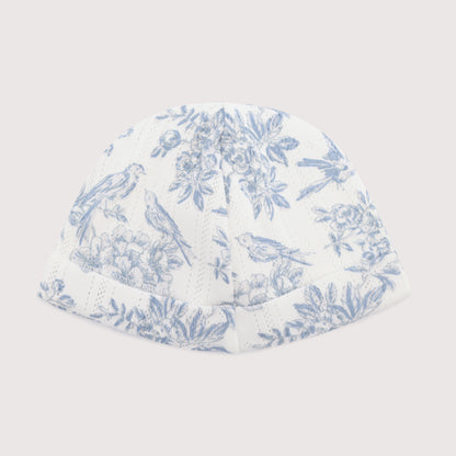 FLOWER PRINT BONNET