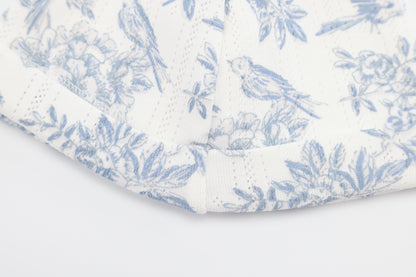 FLOWER PRINT BONNET