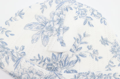 FLOWER PRINT BONNET