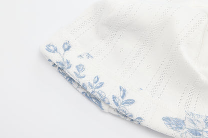 FLOWER PRINT BONNET