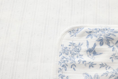 FLOWER PRINT BLANKET