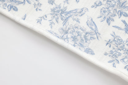 FLOWER PRINT BLANKET