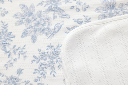 FLOWER PRINT BLANKET