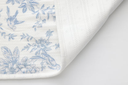FLOWER PRINT BLANKET