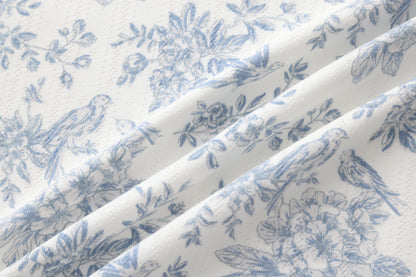FLOWER PRINT BLANKET